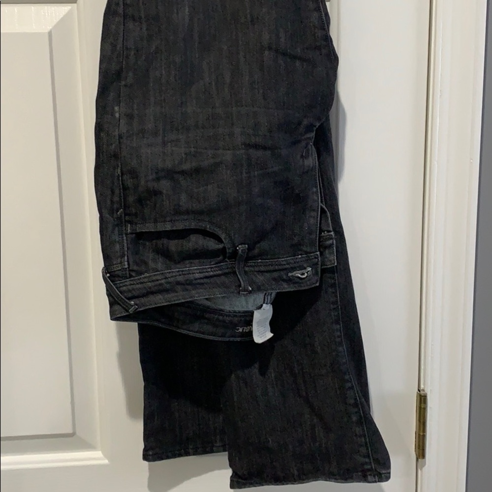 Stretchy slight boot cut jeans